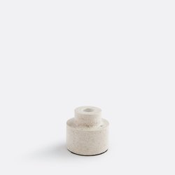 Candelabro de travertino Altura 7 cm, Ghama