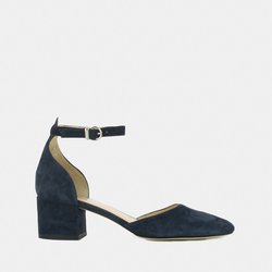 Zapatos de tacón aterciopelados Virgilie