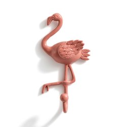 Perchero de pared flamenco rosa, Malou