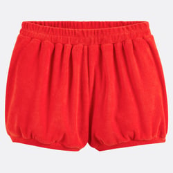 Short de rizo, cintura elástica