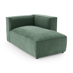 Chaiselongue modular terciopelo texturizado, Seven