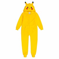 Sobrepijama polar con capucha, Pikachu