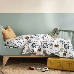 Funda nórdica de algodón orgánico, Petite Jungle