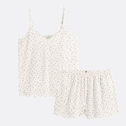 Pijama de punto con short