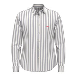 Camisa slim de popelina con logo Chesthit