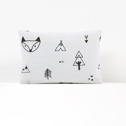 Funda de almohada estampada Forest Camp