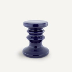 Mesa auxiliar de cerámica esmaltada, Lulla