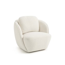 Sillón esfera con tejido de rizo, Alpine