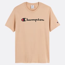 Camiseta de manga corta con logotipo grande