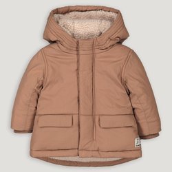 Parka con forro de peluche
