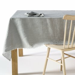 Mantel de lino lavado, Yastigi
