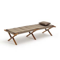 Cama de acampada plegable Foldus, almohada y colchón