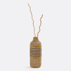Jarrón decorativo de bambú Al.42 cm Plooming