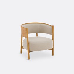 Sillón de hevea y algodón/lino, Natesse