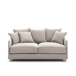 Sofá cama compacto aterciopelado, Lazare