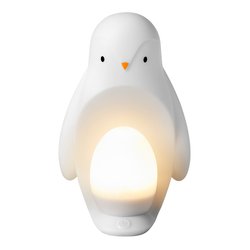 Luz nocturna portátil de pingüino 2 en 1