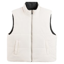 Chaleco sin mangas reversible
