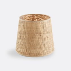 Lámpara de pie / Pantalla de rafia Ø20 cm, Jania
