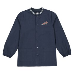 Bata escolar, cuello Teddy