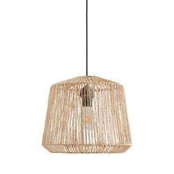 Lámpara colgante de cáñamo Ø35 cm, Yaku