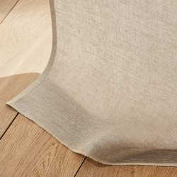 Cortina de lino con nudos, Colin