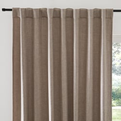 Cortina efecto mate con presillas ocultas, Montego