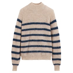 Jersey de rayas de alpaca mezclada Signature ARISTIDE