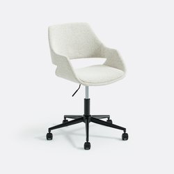Silla de oficina giratoria de tela de rizo, Harlan