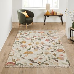 Alfombra kilim de yute, Flotissy