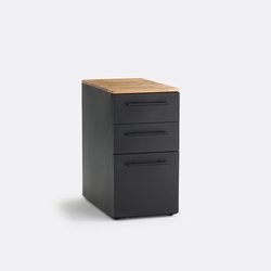Cajonera para escritorio con 3 cajones, Hiba