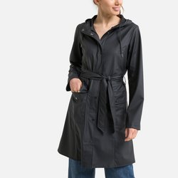 Cazadora impermeable con cintura ajustada CURVE