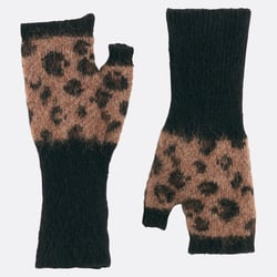 Manoplas con estampado animal print