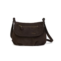 Bolso bandolera de piel con solapa JEN