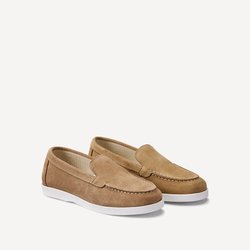 Mocasines de ante