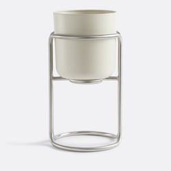 Maceta sobre soporte de hierro Ø 26 cm, Giorgio
