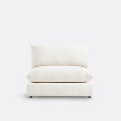 Butaca modulable, terciopelo con textura, Malo