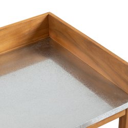 Mesa de jardinería de acacia, Wassif