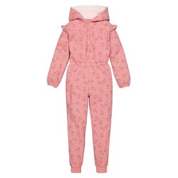 Sobrepijama polar con capucha, estampado de llama
