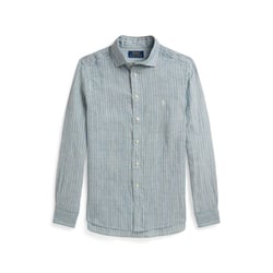 Camisa de lino a rayas