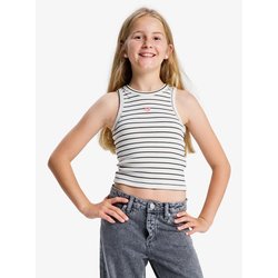 Camiseta de tirantes a rayas acanalada