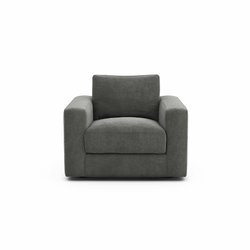 Sillón de viscosa y poliéster, Skander