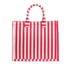 Bolso grande a rayas