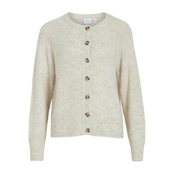 Chaqueta abotonada de punto suave