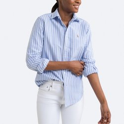 Camisa a rayas de manga larga