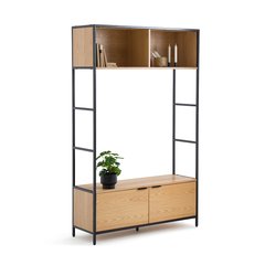 Mueble para TV modulable con 2 compartimentos y 2 puertas, Volga