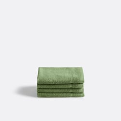 Lote de 4 toallas de invitado de rizo 600 g/m², Zavara
