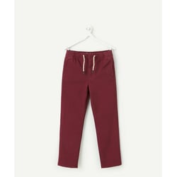 Pantalón recto de sarga cepillada