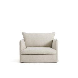 Sillón XL de algodón/lino, Néo Chiquito