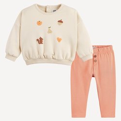 Conjunto de 2 prendas, sudadera y leggings