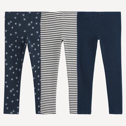 Lote de 3 leggings de punto